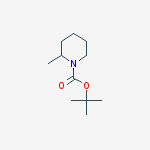 Structure of 1-BOC-2-METHYLPIPERIDINE