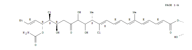 Structure of enacyloxin IIa
