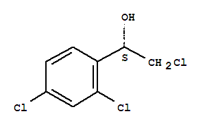 Structure of (S)-2-CHLORO-1-(2,4-DICHLOROPHENYL)ETHANOL