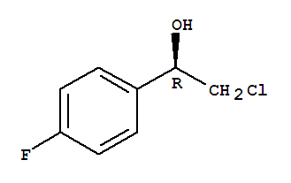 Structure of (R)-2-Chloro-1-(4-fluorophenyl)ethanol