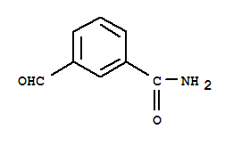 Structure of Benzamide, 3-formyl-
