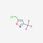 Structure of 5-ChloroMethyl-3-trifluoroMethyl-isoxazole
