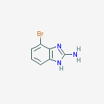 Structure of 4-BroMo-1H-benzo[d]iMidazol-2-aMine