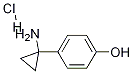 Structure of 4-(1-aMinocyclopropyl)phenol hydrochloride