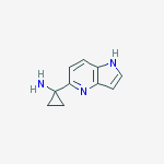 Structure of Spiro[piperidine-3,3'-[3H]pyrrolo[2,3-b]pyridine]-1-carboxylic acid, 1',2'-dihydro-6'-methyl-2'-oxo-, 1,1-dimethylethyl ester