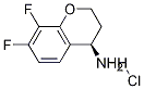 Structure of (R)-7,8-difluorochroman-4-amine hydrochloride