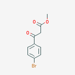 Structure of 3-(4-BROMO-PHENYL)-3-OXO-PROPIONIC ACID METHYL ESTER