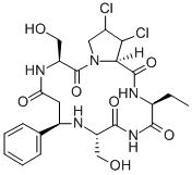 chloropeptide结构式