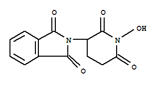 Structure of N-hydroxythalidomide