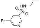 Structure of 5-broMo-N-propylpyridine-3-sulfonaMide