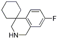 7-fluorospiro[2,3-dihydro-1h-isoquinoline-4,1'-cyclohexane]结构式