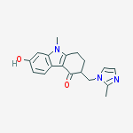 Structure of 7-HYDROXY ONDANSETRON