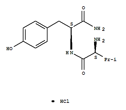 H-VAL-TYR-NH2 HCL结构式