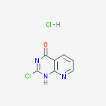 Structure of 2-CHLOROPYRIDO[2,3-D]PYRIMIDIN-4(1H)-ONE HYDROCHLORIDE