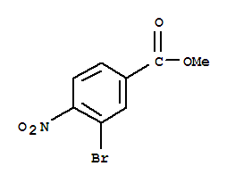 Structure of Methyl3-bromo-4-nitrobenzoate