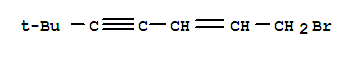 Structure of 1-Bromo-6,6-dimethyl-2-hepten-4-yne