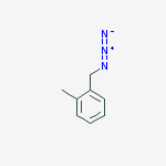 1-(迭氮基甲基)-2-甲苯结构式