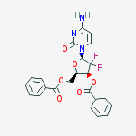 Structure of 3'-Epi Gemcitabine 3',5'-Dibenzoate