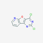 Structure of 2,4-Dichloropyrido[3',2':4,5]furo[3,2-d]pyrimidine