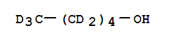 Chemical structure of 1-PENTAN-D11-OL