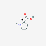 D-Proline, 1,2-dimethyl-结构式
