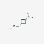 Structure of (1s,3s)-3-(MethoxyMethyl)-N-Methylcyclobutan-1-aMine