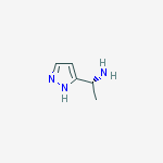 Structure of (R)-1-(1H-pyrazol-3-yl)ethanaMine