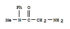 Structure of 2-AMINO-N-METHYL-N-PHENYL-ACETAMIDE