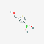 Structure of (5-(Hydroxymethyl)thiophen-3-yl)boronic acid