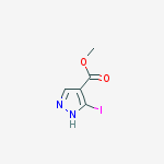 Structure of Methyl 3-iodo-1H-pyrazole-4-carboxylate