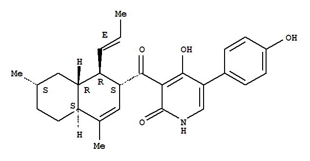 Structure of ilicicolin H