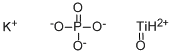 Structure of potassium titanylphosphate