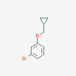 Structure of 1-Bromo-3-(cyclopropylmethoxy)benzene