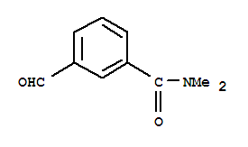 Benzamide, 3-formyl-N,N-dimethyl-结构式
