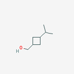 Structure of (3-Isopropyl-cyclobutyl)-methanol