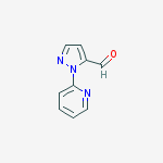 Structure of 1-(Pyridin-2-yl)-1H-pyrazole-5-carbaldehyde