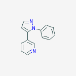 Structure of 3-(1-Phenyl-1H-pyrazol-5-yl)pyridine