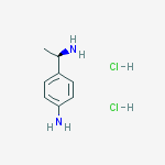 (R)-4-(1-Aminoethyl)aniline dihydrochloride结构式
