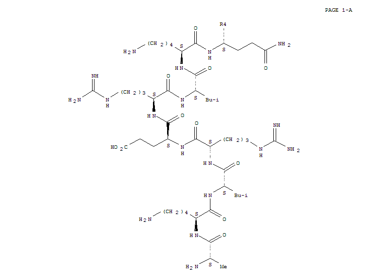 Structure of H-ALA-LYS-LEU-ARG-GLU-ARG-LEU-LYS-GLN-ARG-GLN-GLN-LEU-GLN-ASN-ARG-ARG-GLY-LEU-ASP-ILE-LEU-PHE-LEU-GLN-GLU-GLY-GLY-LEU-OH