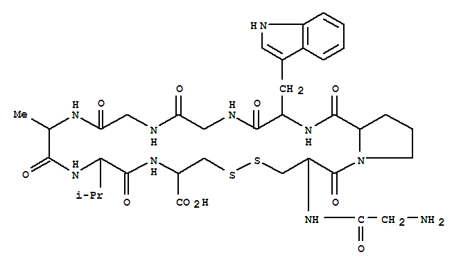 Structure of sperm-activating peptide IV