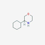 Structure of (S)-3-Cyclohexylmorpholine