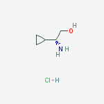 Structure of (2R)-2-Amino-2-cyclopropylethan-1-ol