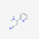 Structure of 3-Amino-3-(pyridin-2-yl)propanenitrile