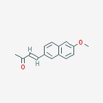 Structure of NABUMETONE RELATED COMPOUND A (15 MG) (1-(6-METHOXY-2-NAPHTHYL)-BUT-1-EN-3-ONE)