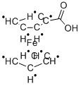 Structure of Ferrocenecarboxylic acid