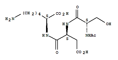 Structure of seryl-aspartyl lysine acetylated