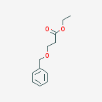 Ethyl 3-(benzyloxy)propanoate结构式