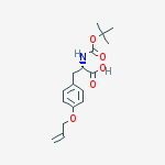 Structure of BOC-L-TYR(ALL)-OH