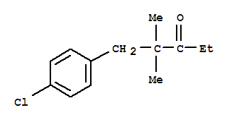 4-氯苄基频那酮结构式