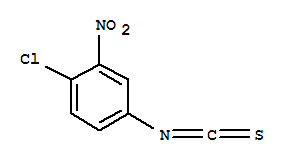 Structure of 4-CHLORO-3-NITROPHENYL ISOTHIOCYANATE